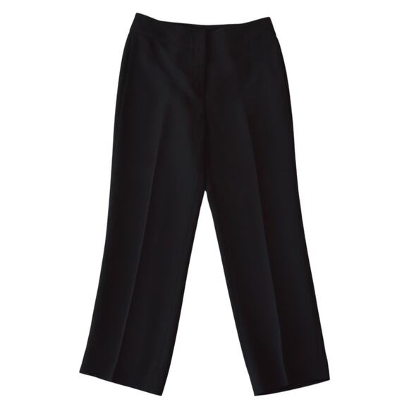 Tahari Black Petite Pantsuit Set Jacket & Pants Size 2P - Picture 8 of 10